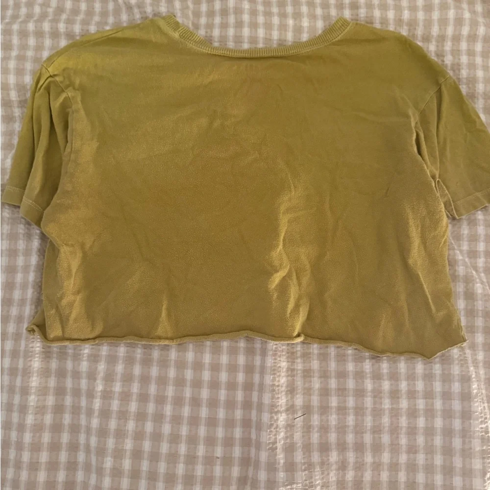 AC/DC Mustard Yellow Tee - Picture 2 of 3